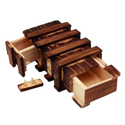 puzzle boxes with hidden compartments